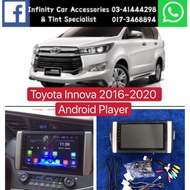 Toyota innova 2016-2019 android player with casing