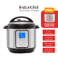 Instant Pot Duo Plus 9-in-1 + FREE Stainless Steel Pot