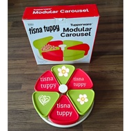 Modular carousel tupperware snack Jar Can Be Rotated