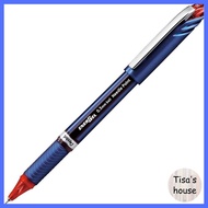 Pentel Gel Ink Ballpoint Pen EnerGel Euro 0.5mm Red 5-Pack XBLN25-B