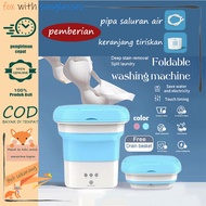 Mesin Cuci Portable  - Mesin Cuci Mini Portable  mesin cuci bayi mini Mesin Cuci Mini Portable Mesin Cuci Lipat Mini Folding Washing Machine Mesin Cuci Kecil KAPASITAS 2,8L