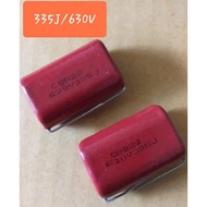 3.3UF/630v Or 335/630v Micellar Film Cap Leg Distance 27.5mm.