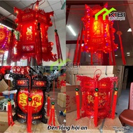 Hexagonal Hoi An electric lanterns, 3D Hoi An lanterns, decorative lights