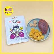 "Squid game" Handmade Sugar Pie Dalgona Korean Sugar Candy Sweet Potato Flavor 20g Gift