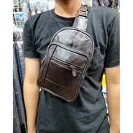 GENUINE LEATHER SLING BAG MEN'S LEATHER SLING BAG GENUINE LEATHER MEN'S SLING BAG GENUINE LEATHER SL