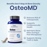 1MD Nutrition OsteoMD for Comprehensive Support - Supplement for Women and Men - Promote Density w/V