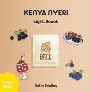 กาแฟ drip bag คั่วอ่อน Bati Coffee Roasters - BATIS KENYA NYERI AB【Single Origin｜Washed｜Light Roast】