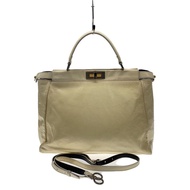 FENDI shoulder bag peekaboo enamel WHT