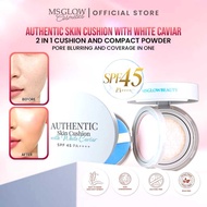 AUTHENTIC SKIN CUSHION WITH WHITE CAVIAR 2IN1 CUSHION & COMPACT POWDER Cushion Foundation
