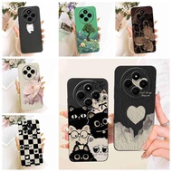 Lovely Cartoon Cat Cover For Xiaomi Redmi 14C Case Soft Silicone Case For Redmi 14C Redmi14C Phone S