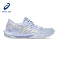 ASICS Women GEL-ROCKET 12 Indoor Court Shoes in Blue Fade/Champagne
