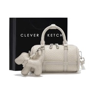 Clever&amp;Ketch小眾輕奢波斯頓枕頭包女2023新款時尚百搭單肩斜挎包