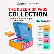 Labs56 Giftset 4 กระปุก 4 สูตร D4C4PDRN ACNE โทนเนอร์ แอนด์ มาสก์แพด