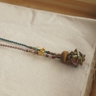 森林智者_梅事系列_梅爾卡巴網袋項鍊 | 小火龍礦編 |