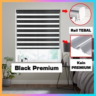 [HOMIE] Bidai Tingkap Modern Zebra Blind | Tirai | Blind Window | Curtain | Dapur | Roller | Roman 2