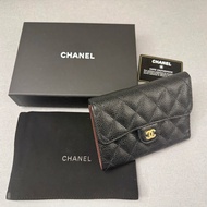 Chanel CF中夾 黑金