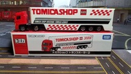 Long Tomica shop 車仔 白色 長貨櫃車
