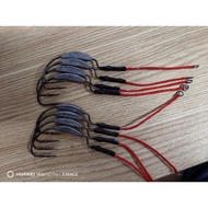 WORM HOOK 5/0 Weight (5.3-7)G KEVLAR 180lb  For SP 10cm - 14cm Baby Silencer