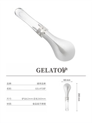 Handmade Gelato Scoop Stainless Steel Commercial Use Ice Cream Spoon Scoop Kitchen Dining Utensils P