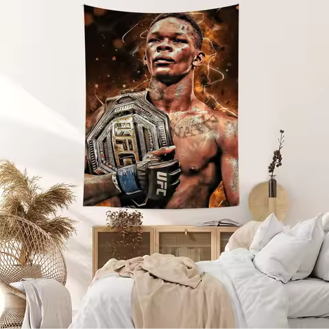 UFC Ultimate Fighting Championship Cartoon Tapestry Home Decoration Hippie Bohemian Decoration Divin