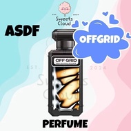 OFFGRID Brand Perfume Gentleman's Vanilla Eau de Parfum ASDF Fruity Elegance Flavor Unisex Long Last