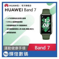 華為 HUAWEI Band7 AMOLED 藍芽智慧手環 (支援心率、血氧偵測) 原野綠