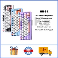 LEOBOG Hi8SE Aluminum Keyboard With 75% Hot Swappable RGB GASKET Custom Wireless Mechanical Keyboard