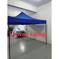 6x6 8x8-10x10 -10x15 10x20 khemah lipat kanvas saja canopy canvas only Oxford biasa 600d - tebal800d(Ready stock)