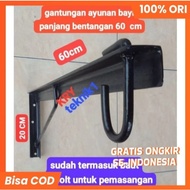 GANTUNGAN Strong and sturdy wall-mounted baby swing hanger iron pole baby swing iron baby swing