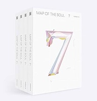 SM Ent Bts Bangtan Boys - Map Of The Soul : 7 Album+Folded Poster+Extra Photocards Set (Version 3)