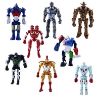 COD!!!8Pcs Real Steel Movie Atom Noisy Boy Midas Figures