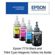 Epson T664 and T774 4 Colour Ink Bundle for L1455