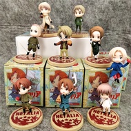Cute Cute~Hetalia Character Desktop Ornaments 9 Styles Baby Catching Chassis Egg Mystery Box Height about 5.5CM
