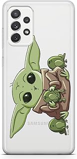 Ert Group Samsung A33 5G Original and Official Licensed Star Wars Mobile Phone Case with Baby Yoda 0