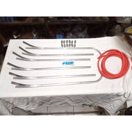 triplang vespa lis dek vespa super sprint PS PX strada set dan paku triplang bahan bagus