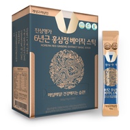 KOREAN RED GINSENG  FARMER JINSAM MYEONGGA six-year-old Red Ginseng Extract basics Stick(10gx30stick