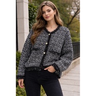 Cardi Blazer Tweed Premium Import