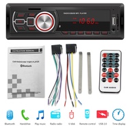 5208E Auto Audio Central FM Car Stereo Head Unit Bluetooth-compatible TF Card USB Flash Drive AUX-Input FM Radio Auto St