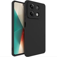 Xiaomi Redmi Not14 Not15 Black Slim Pro Camera Clear Transparent Case