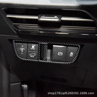 Suitable for 21 Kia EV6 GT Line Headlight Adjustment Frame Interior Carbon Fiber Stickers GT Line He