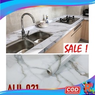 Wallpaper Dinding Marble Marmer Royal Luxury 60cm x 1m Wallstiker Marmer Kitchen Set Meja Lantai Dapur