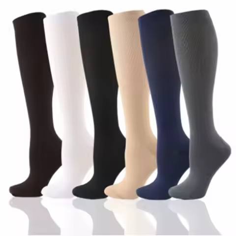 Men Compression Stockings Women Hiking Running Elastic Socks Sports Socks Flight Pregnancy Swollen V