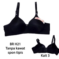 BR H21 Thin sponge underwire bra size 38,40,42