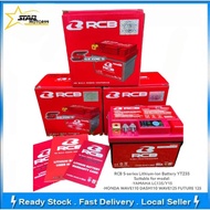RCB S-series Lithium-Ion Battery YTZ5S LC135 Y15 Y15ZR DASH125 FUTURE