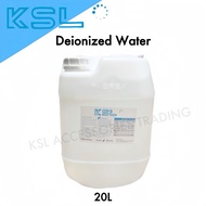 KSL Air Deionisasi Gred Makmal Laboratory Grade Deionized Water 20Liter
