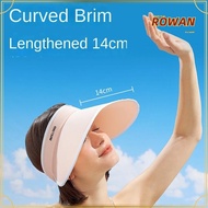 ROWANS Sunshade Hat, Wide Brim UV-proof UV Empty Top Hat,  Strong Shading Sunhat