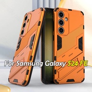 Casing For Samsung Galaxy S24 FE S24FE S23FE GalaxyS24FE S23 FE 5G Shockproof Phone Case Armor Stand