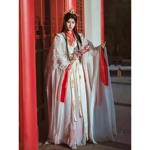 DY20Heavenly Officials Bless The Crown Prince Joy God Xie Lian Cos Feather Que Peacock Cosplay Costu