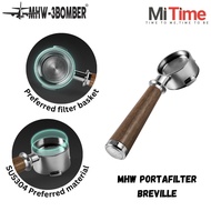 MHW-3BOMBER Coffee Bottomless Portafilter for 54mm Espresso Machine Breville
