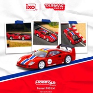 Tarmac TW 1: 64 Ferrari F40 LM Red Racing Car Simulation Model Car
